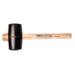 Młotek gumowy 90 mm / 1200 g, trzonek hikorowy NEO