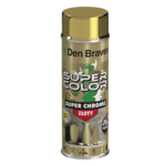 Lakier w aerozolu super chrom 400 ml złoty