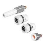 Zestaw 4-elementowy na wąż 3/4" WHITE LINE