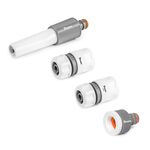 Zestaw 4-elementowy na wąż 1/2" WHITE LINE