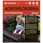 Agrowłóknina antychwastowa 50 g/m² czarna 1,6 m x 250 mb 