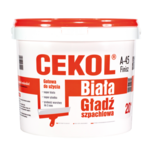 Gładź szpachlowa biała A-45 20 kg CEKOL