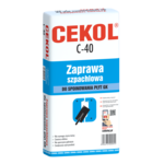 Zaprawa szpachlowa do spoinowania płyt GK C-40 16 kg CEKOL