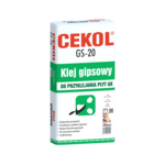 Klej gipsowy GS-20 20 kg Cekol