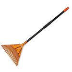 Grabie wachlarzowe 50 x 45 cm, 22 zęby, trzonek metalowy