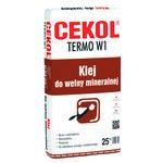 Klej do wełny mineralnej Termo W1 25 kg CEKOL