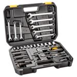 Klucz nasadowy 1/4" , zestaw 71 sztuk TOPEX