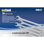 Zestaw kluczy płaskooczkowych PCSK12P polerowane Nutool