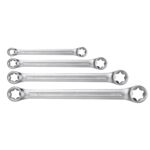 Klucz oczkowy Torx T6 - T24, zestaw 4 sztuki NEO