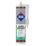 Silikon sanitarny SILTON S 024 ciemnobrązowy 280 ml Atlas