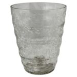 Osłonka szklana do storczyka 15 cm fala