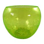 Osłonka szklana FIONA kula zielona