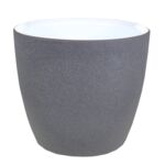 Osłonka 301 15 cm ciemny grafit struktura