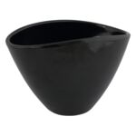 Osłonka owal 405 20 cm czarna