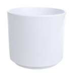 Osłonka ceramiczna cylinder 994 14 cm biała Cermax