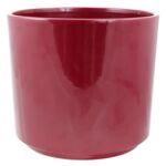 Osłonka ceramiczna cylinder 994 14 cm bordo Cermax