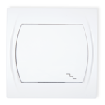 Łącznik schodowy Logo biały