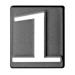 Cyfra "1" INV grafit
