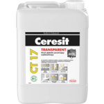 Głęboko penetrujący grunt bezrozpuszczalnikowy CT 17 transparent 10 l Ceresit