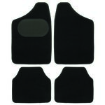 Dywanik uniwersalny 9901-2 tekstylny czarny POLGUM