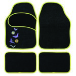 Dywanik uniwersalny "motyle" 99409-6 tekstylny antracyt POLGUM