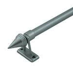 Karnisz MINI ZEUS Ø10, 100 cm stożek satyna