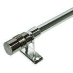 Karnisz MINI ZEUS Ø10, 100 cm walec nikiel