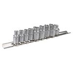 Nasadka Torx 1/4", 3/8", zestaw 9 sztuk, TOPEX