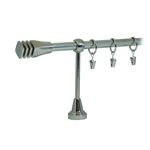 Karnisz pojedynczy HEFAJSTOS PLUS Ø16, 200 cm versus nikiel