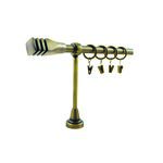 Karnisz pojedynczy HEFAJSTOS PLUS Ø16, 200 cm versus złoto