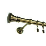 Karnisz pojedynczy ZEUS Ø25, 160 cm colloseum złoto