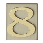 Cyfra "8" INV oliwka