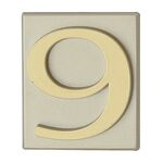 Cyfra "9" INV oliwka