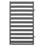 Furtka Dorian ocynk antracyt struktura 90 x 154 cm uniwersalna Polbram