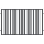 Przęsło Eryk ocynk antracyt struktura 200 x 120 cm Polbram