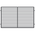 Przęsło Leon ocynk antracyt struktura 200 x 120 cm Polbram