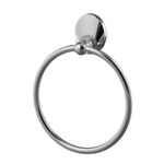 Wieszak owalny Emotion chrom/satyn, nikiel