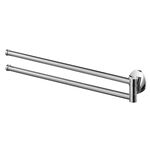 Wieszak 2-ramienny Emotion chrom/satyn, nikiel