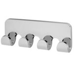 Wieszak 4-hak Natura chrom