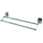 Wieszak kąpielowy 2 x 610 mm Oregon chrom