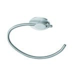 Wieszak owalny Side satyn/nikiel