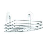 Półka narożna pojedyncza Niagara chrom