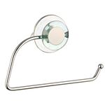 Uchwyt WC prosty Geco transparentny zielony