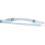 Wieszak kąpielowy Sandra biały