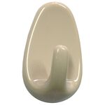 Wieszaczek samoprzylepny 3 sztuki beż