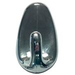 Wieszaczek samoprzylepny metal 2 sztuki chrom