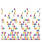 Zasłonka prysznicowa Txt City 180 x 200 cm multi