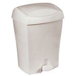 Kosz na pedał Duo 8 l beżowy