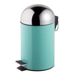 Kosz na pedał 3 l Grenada turkus