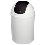 Kubełek 5 l biały/czarny